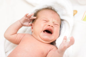 crying colic baby